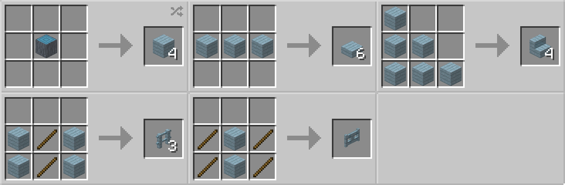 Spectre Wood Crafting Recipes